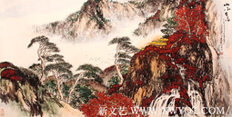 《山不在高》 67.5×133cm    2009年